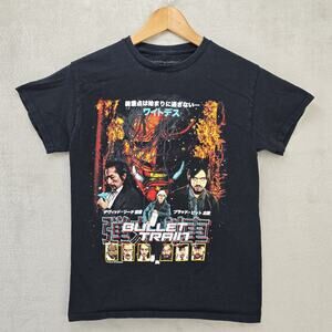 Rucking Fotten Bullet Train Movie T Shirt Small Black Brad Pitt Bad Bunny